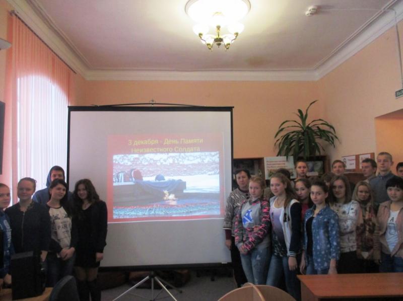 Информация БУК "Тюкалинская ЦБС" (3-9 декабря 2016 г.)