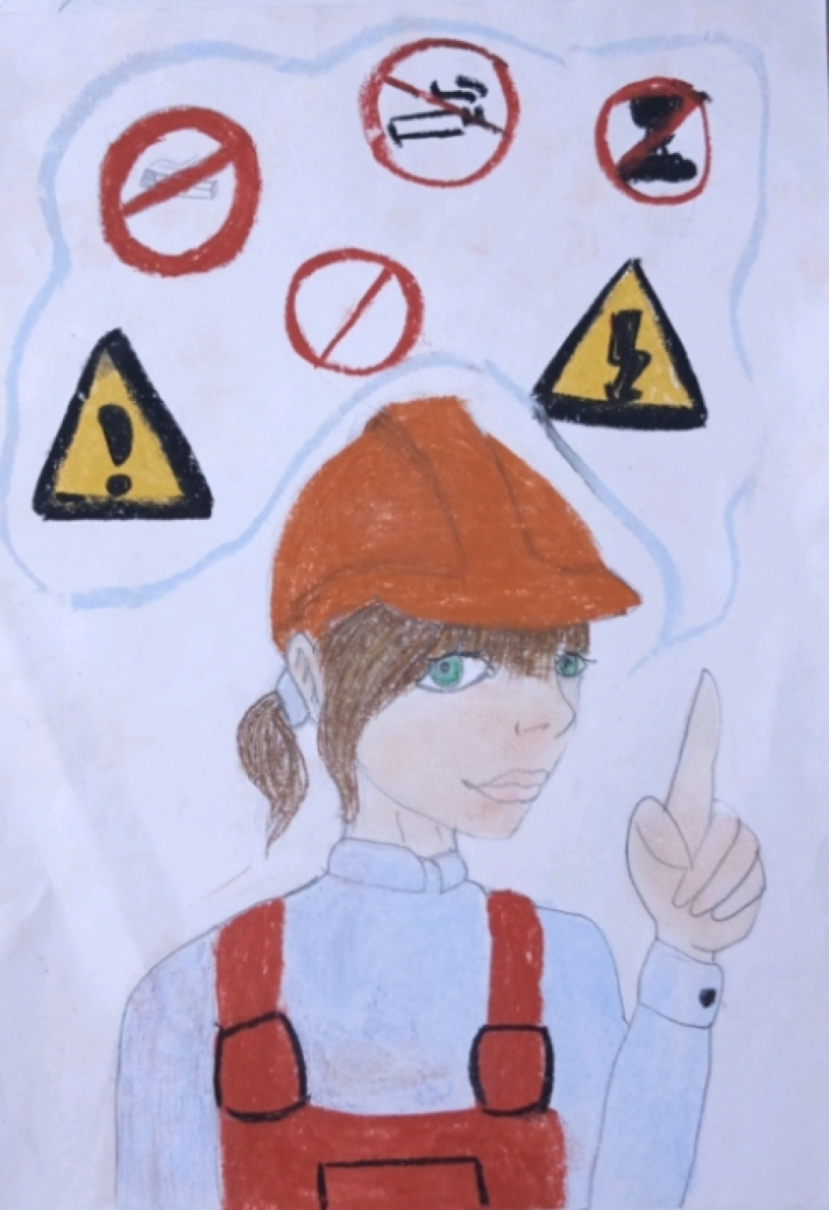 Охрана труда глазами детей