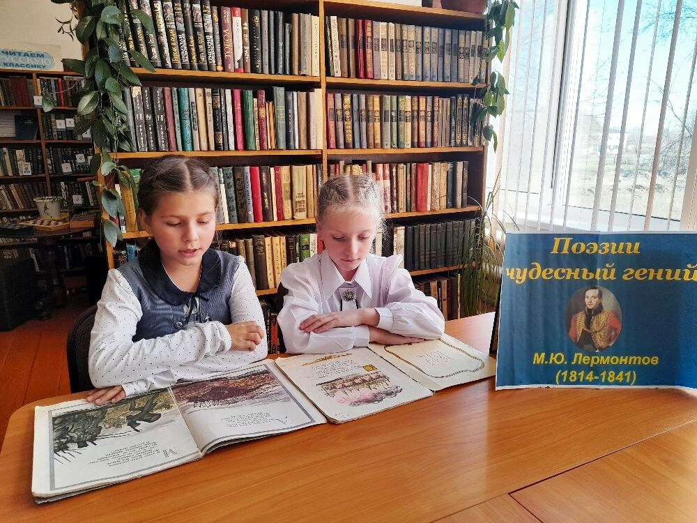 &laquo;День Лермонтовской поэзии в библиотеке&raquo;