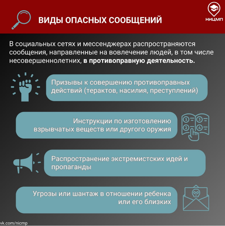 Советы родителям: &laquo;Как обезопасить несовершеннолетних от деструктивных организаций, используемых анонимные мессенджеры&raquo;