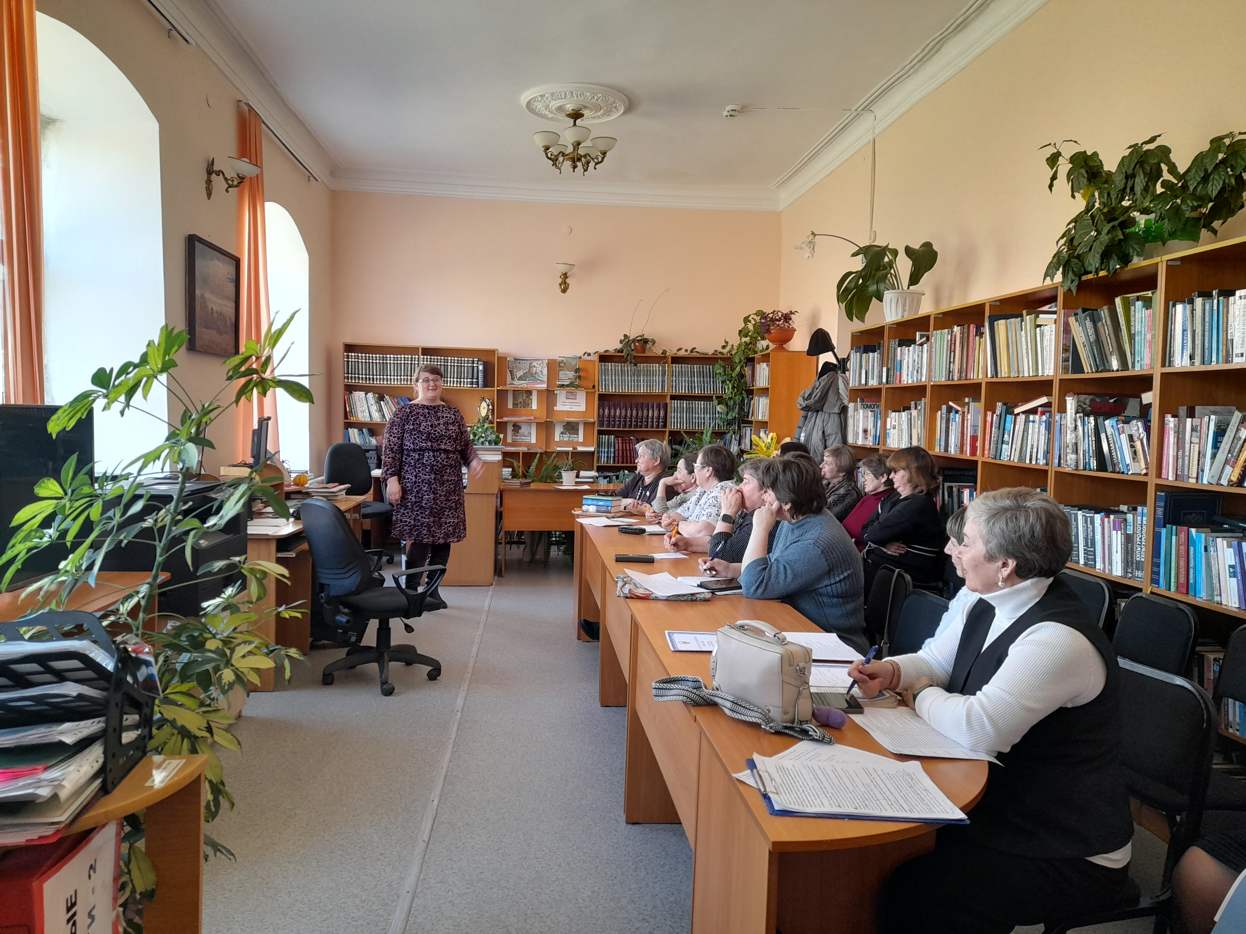 Районный семинар руководителей и специалистов&nbsp; учреждений культуры Тюкалинского района