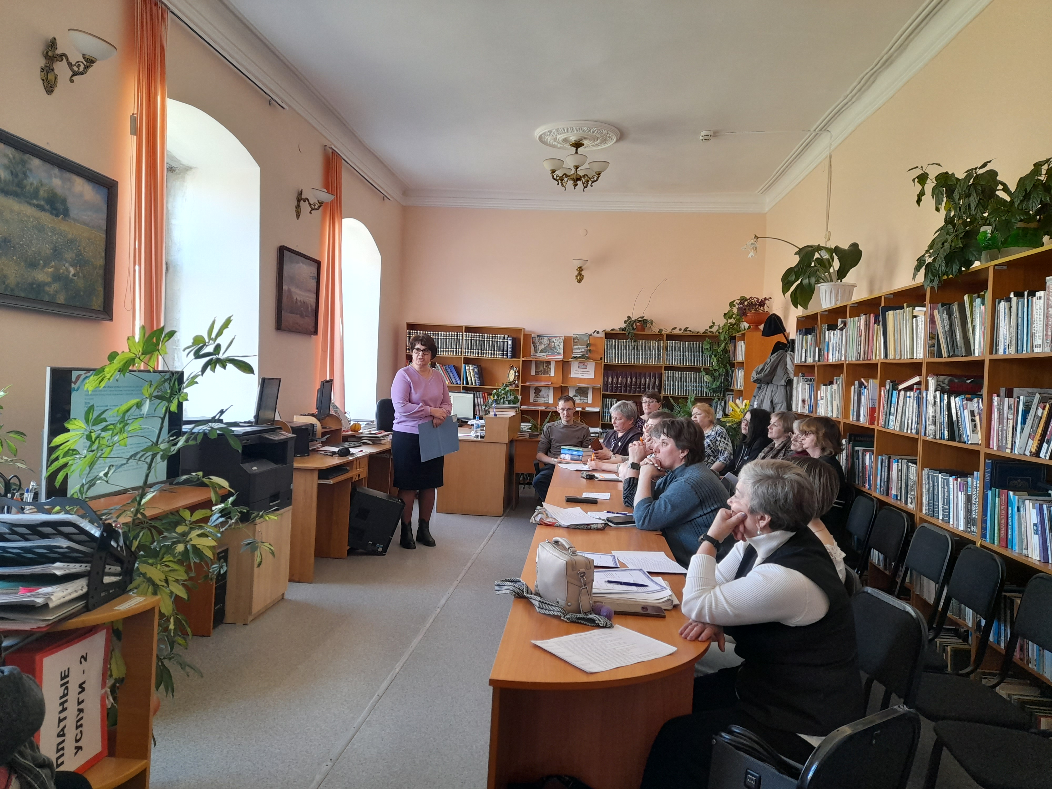 Районный семинар руководителей и специалистов&nbsp; учреждений культуры Тюкалинского района